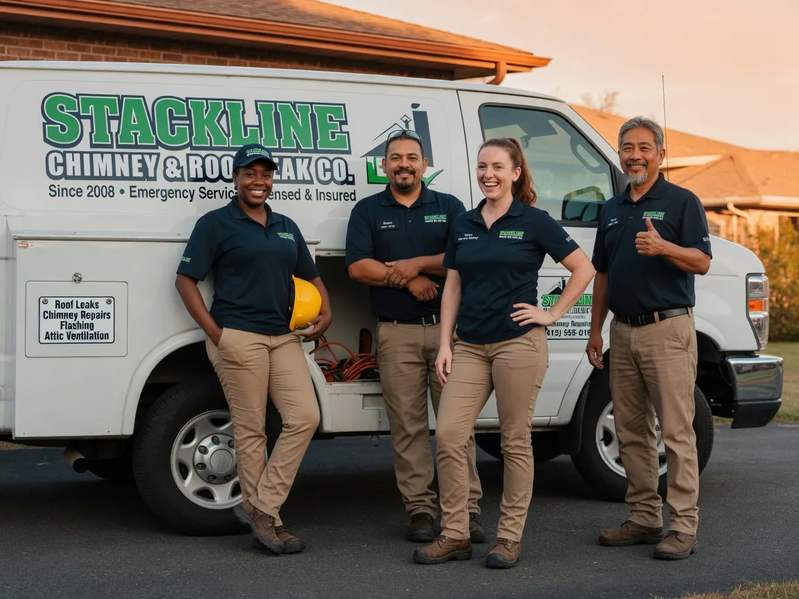 Chimney flashing repair company in Hood, VA